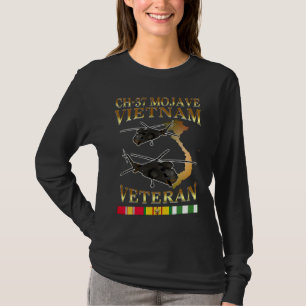 CH 37 Mojave-Hubschrauber Vietnamkriegsveteran T-Shirt