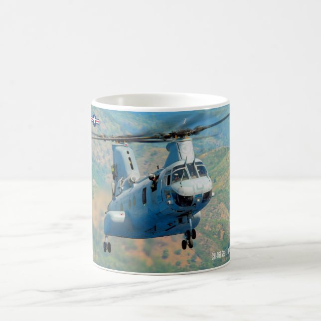 CH-46E MEERESKNIGHT KAFFEETASSE (Mittel)