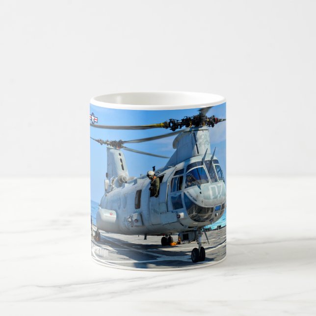 CH-46E MEERESKNIGHT KAFFEETASSE (Mittel)