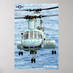 CH-46E MEERESKNIGHT POSTER