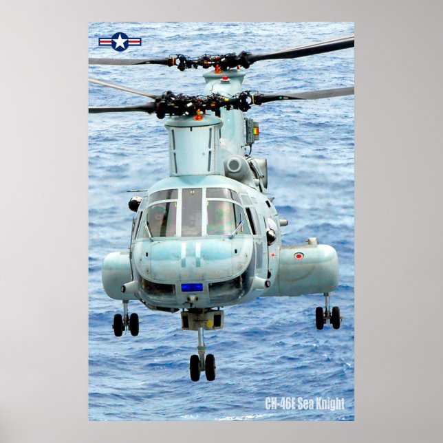 CH-46E MEERESKNIGHT POSTER (Vorne)