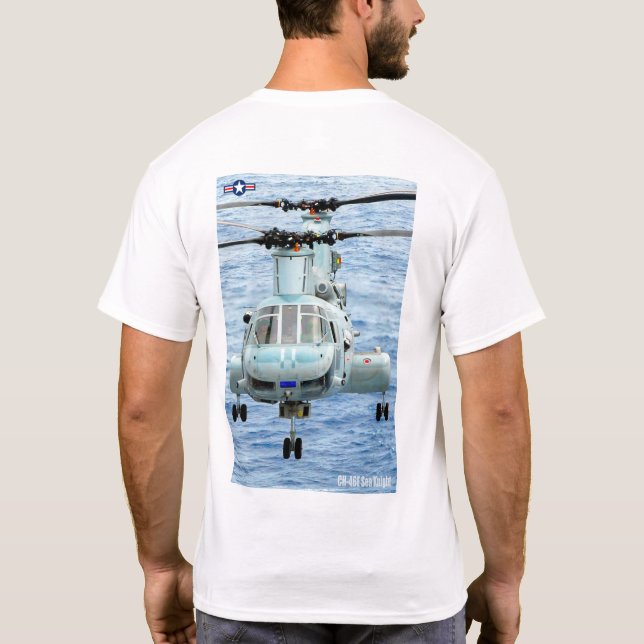CH-46E MEERESKNIGHT T-Shirt (Rückseite)
