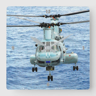 CH-46E SEA KNIGHT QUADRATISCHE WANDUHR