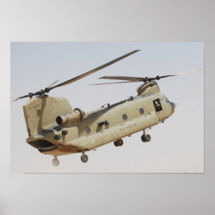CH-47 Chinook Hubschrauber Poster