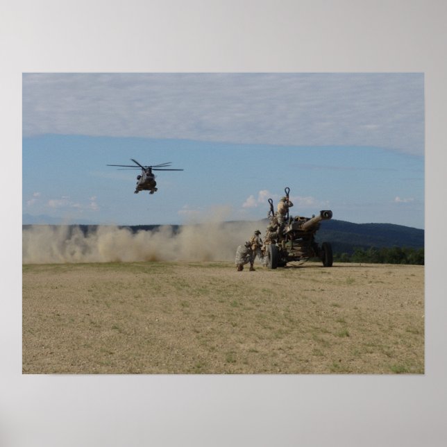 CH-47 Chinook Hubschrauber Poster (Vorne)