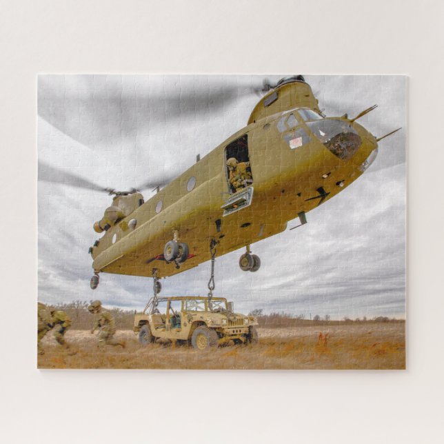 CH-47F CHINOOK (16x20 INCH) Puzzle (Horizontal)