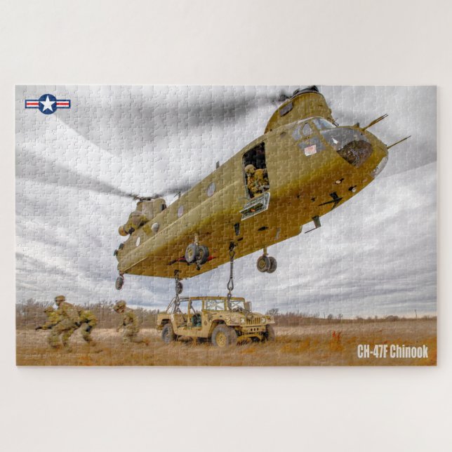 CH-47F CHINOOK (20x30 INCH) Puzzle (Horizontal)