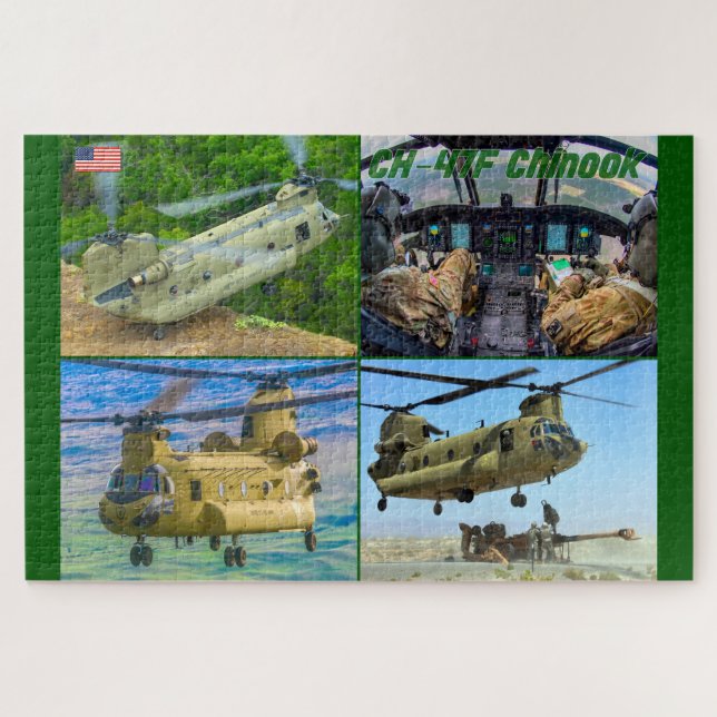 CH-47F CHINOOK (20x30 INCH) Puzzle (Horizontal)