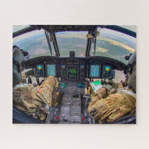 CH-47F CHINOOK COCKPIT (16x20 INCH) Puzzle