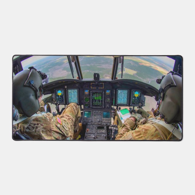 CH-47F CHINOOK COCKPIT SCHREIBTISCHUNTERLAGE (Vorderseite)