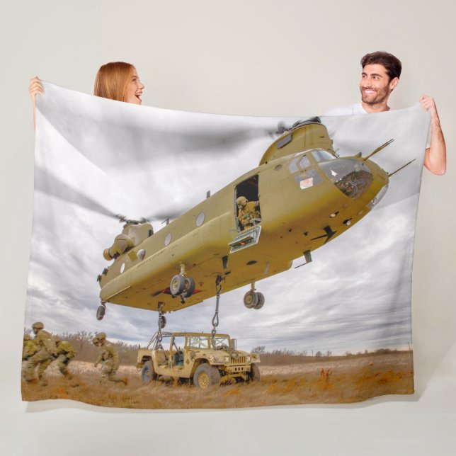 CH-47F CHINOOK FLEECEDECKE (Beispiel)