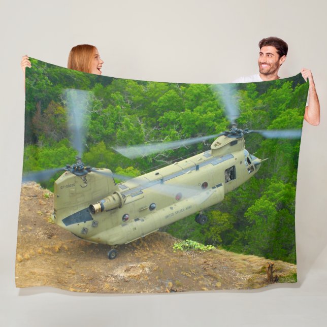 CH-47F CHINOOK FLEECEDECKE (Beispiel)