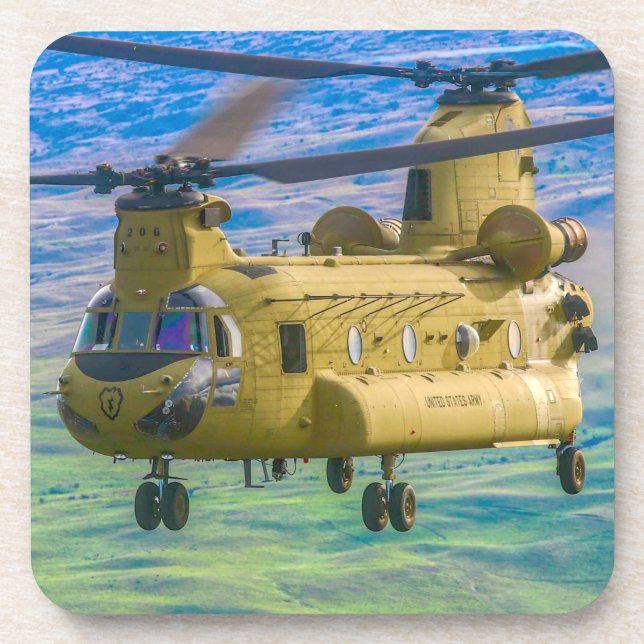 CH-47F CHINOOK GETRÄNKEUNTERSETZER (Vorderseite)