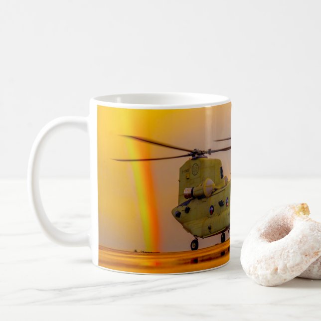 CH-47F CHINOOK KAFFEETASSE (Mit Donut)