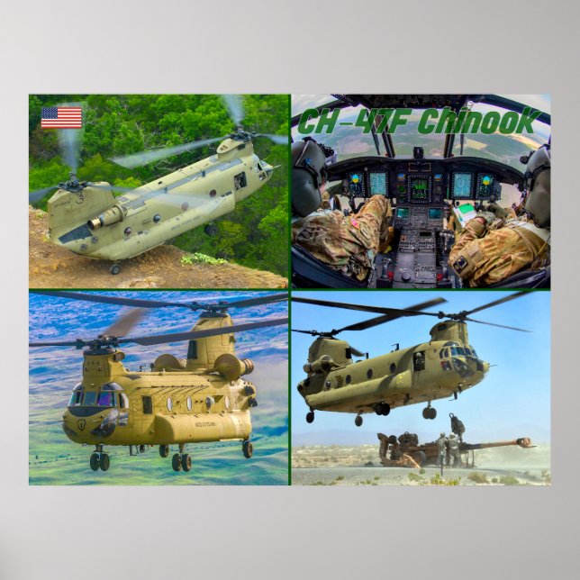 CH-47F CHINOOK POSTER (Vorne)
