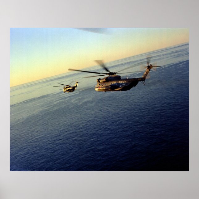 CH-53 Seehengste Poster (Vorne)