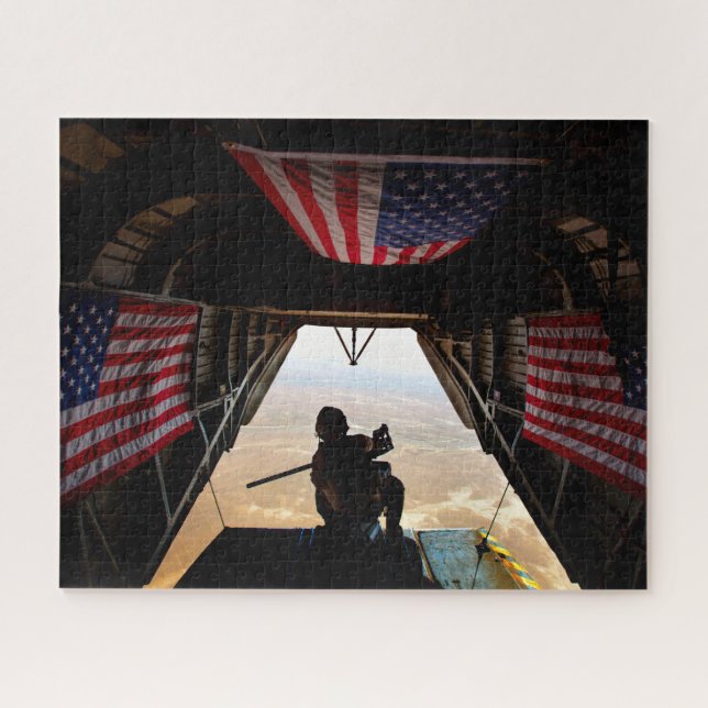 CH-53E SUPER STALLION - FLAG (16x20 INCH) Puzzle (Horizontal)