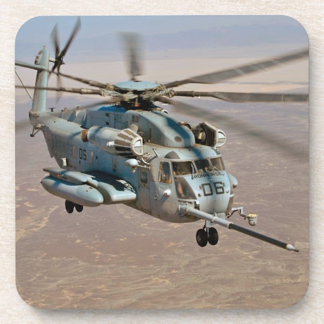 CH-53E SUPER STALLION GETRÄNKEUNTERSETZER (Vorderseite)