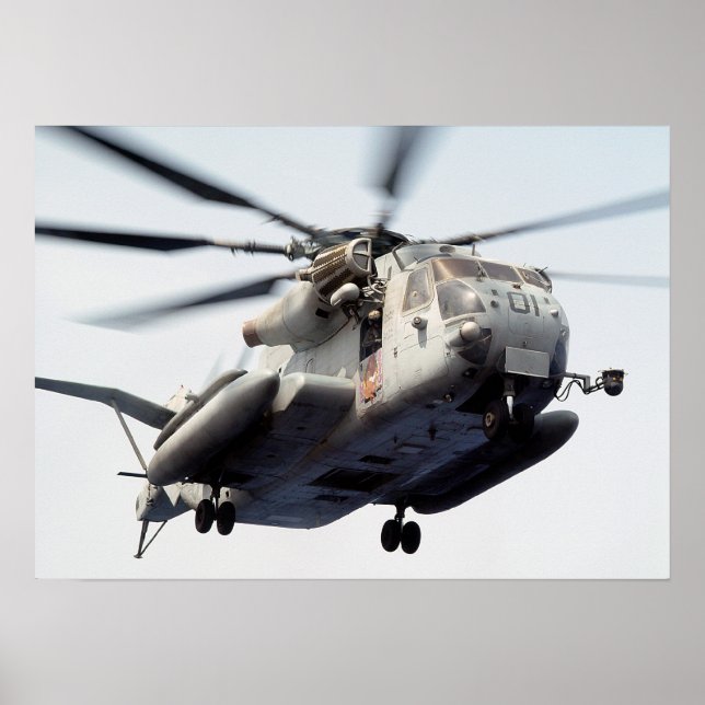 CH-53E Super Stallion Hubschrauber Poster (Vorne)