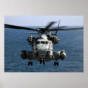 CH-53E Super Stallion Hubschrauber Poster