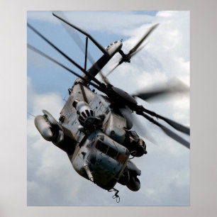 CH-53E Super Stallion Hubschrauber Poster