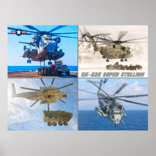 CH-53E SUPER STALLION POSTER