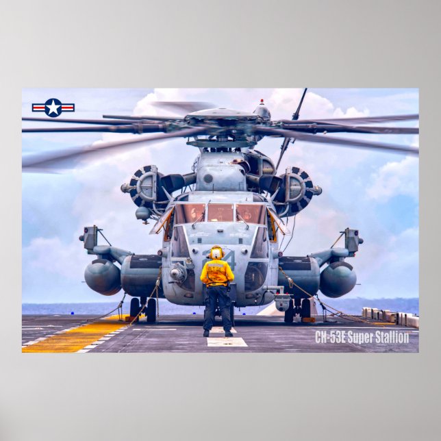 CH-53E SUPER STALLION POSTER (Vorne)