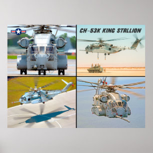 CH-53K KING STALLION POSTER