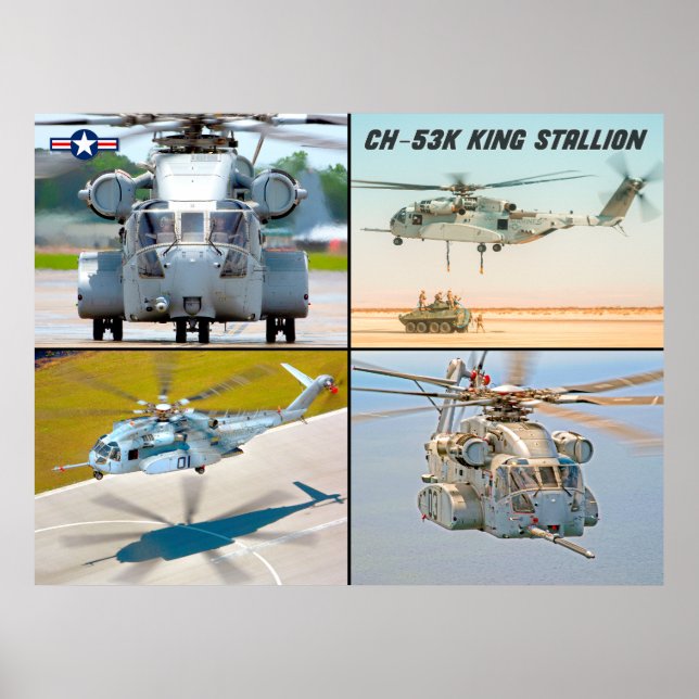 CH-53K KING STALLION POSTER (Vorne)