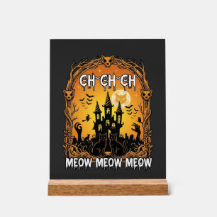 Ch Meow Halloween Spukschloss_1 Acrylschild