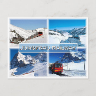 CH Schweiz - Jungfrau Bahn - Postkarte