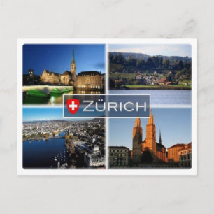 CH Schweiz - Zürich - Postkarte