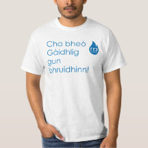 Cha bheò Gàidhlig Gewehr bhruidhinn!