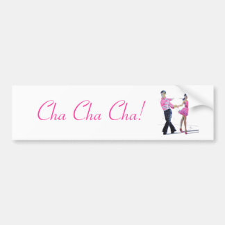 Cha Cha Cha Gesellschaftstänze Autoaufkleber