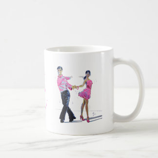 Cha Cha Cha Gesellschaftstänze Kaffeetasse