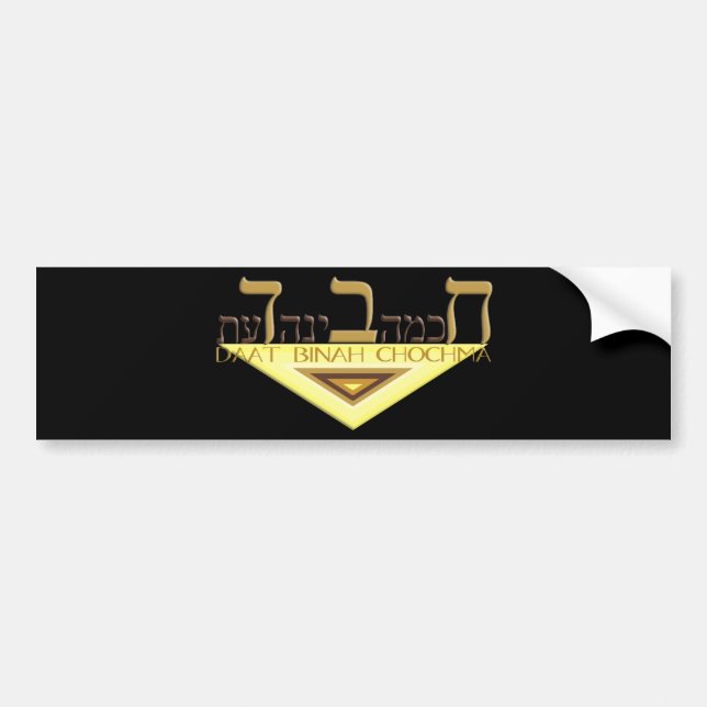 Chabad Autoaufkleber (Vorne)