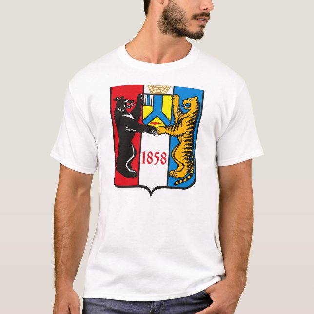 Chabarowsk-Wappen T - Shirt (Vorderseite)
