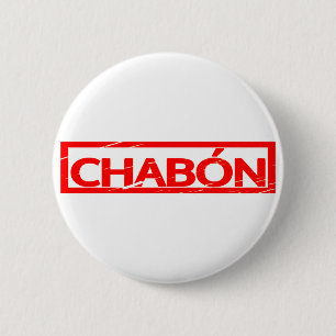 Chabón-Briefmarke Button
