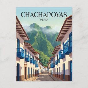 Chachapoyas Peru Postkarte