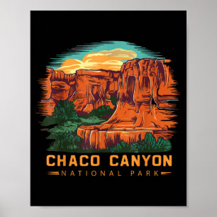 Chaco-Canyon-Nationalpark Poster