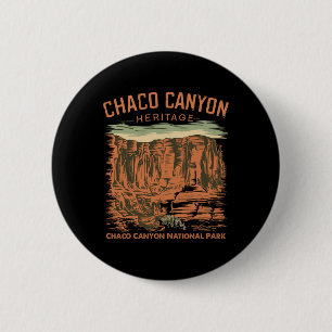 Chaco Canyon Nationalpark Pueblo Indian New Mexic Button