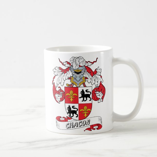 Chacon Familienwappen Tasse (Rechts)