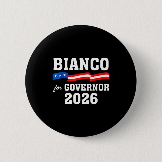 Chad Bianco For Governor Of California 2026  Button (Vorderseite)