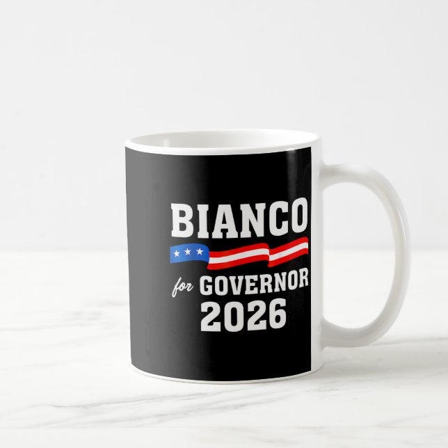 Chad Bianco For Governor Of California 2026  Kaffeetasse (Rechts)