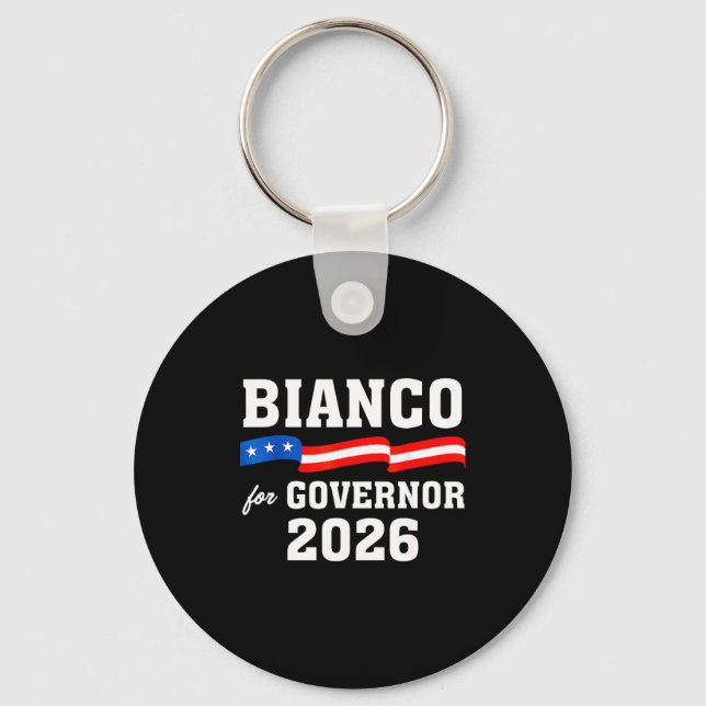 Chad Bianco For Governor Of California 2026  Schlüsselanhänger (Vorderseite)