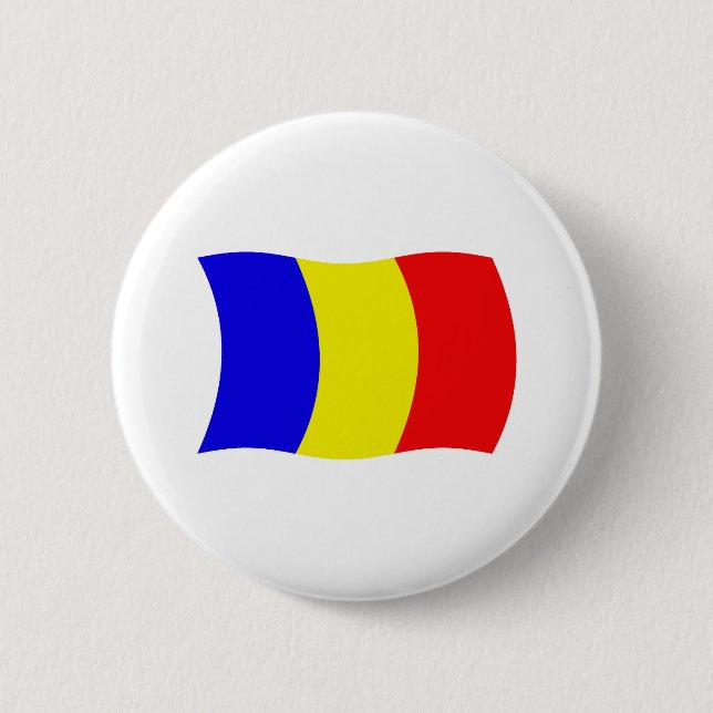 Chad Flag Button (Vorderseite)
