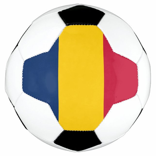 Chad Flag Fußball (Vorderseite)