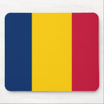 Chad Flag Mousepad<br><div class="desc">Anpassbare World Flag Produkte - Bitte fühlen Sie sich frei,  Ihren eigenen Text hinzuzufügen.</div>