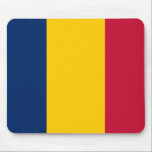 Chad Flag Mousepad<br><div class="desc">Anpassbare World Flag Produkte - Bitte fühlen Sie sich frei,  Ihren eigenen Text hinzuzufügen.</div>