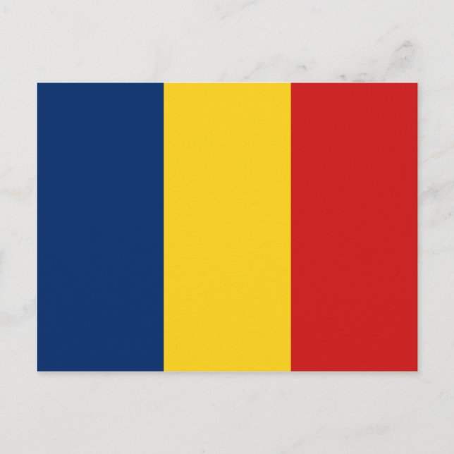 Chad Flag Postkarte (Vorderseite)